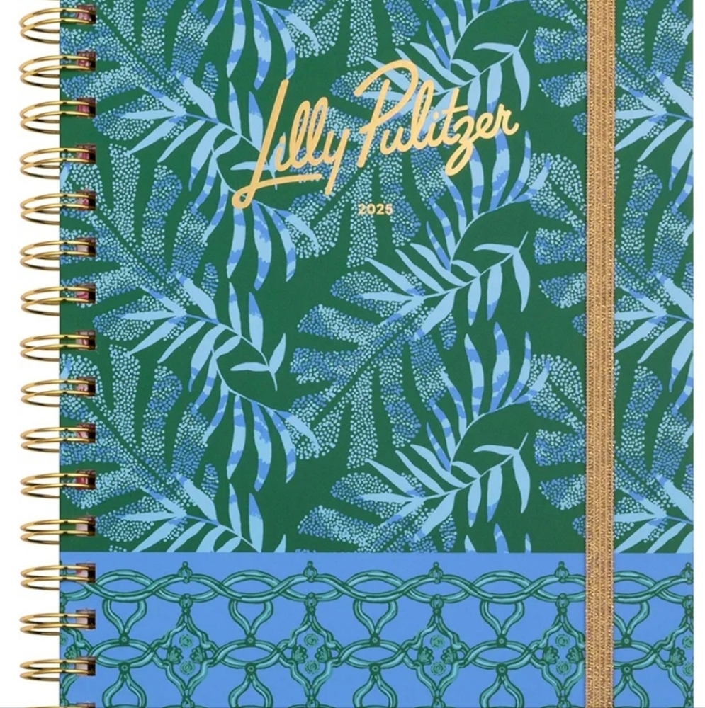 Brand New Lilly Pulitzer 2025 Large Agenda